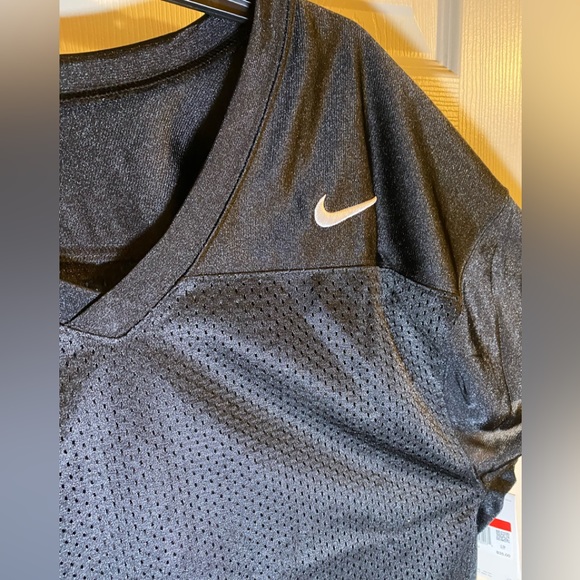 Nike Mens LARGE Football Training Jersey Athletic Sports Summer ADULT Swoosh NEW - Picture 3 of 9